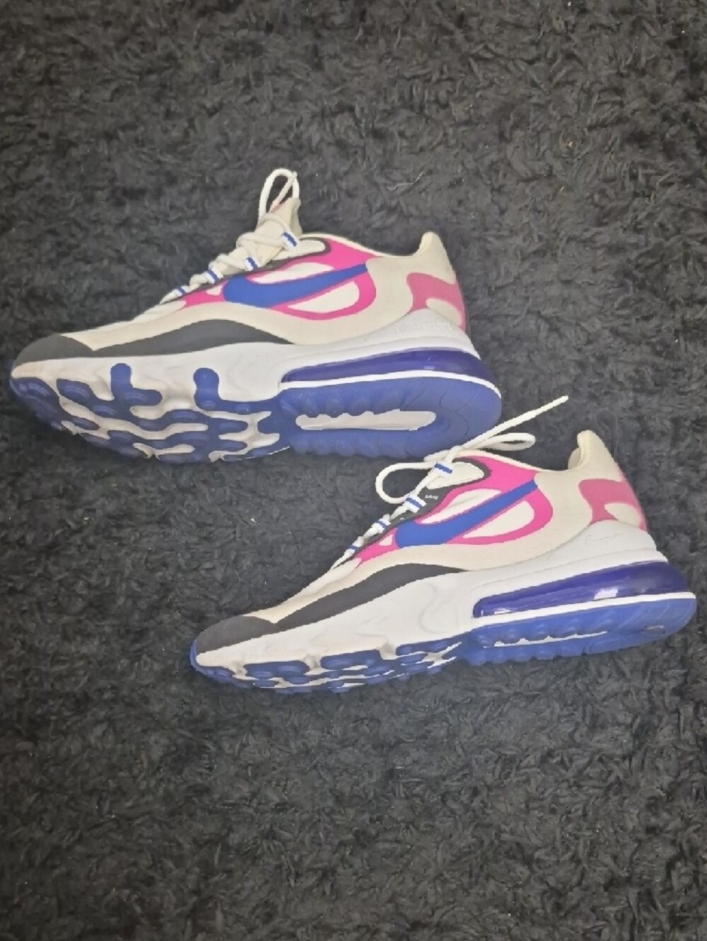 Nike Women’s Air Max-Style Sneakers in Pink, Blue, Cream - Picture 2 of 7